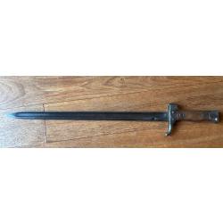 Baionnette 1892 demi quillon sans fourreau