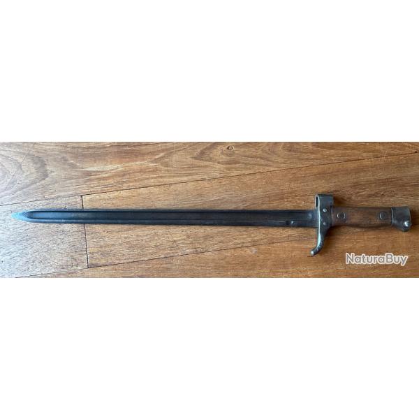 Baionnette 1892 demi quillon sans fourreau