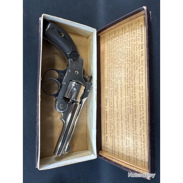 SUPERBE SMITH & WESSON DA 4eme modle calibre 32sw short