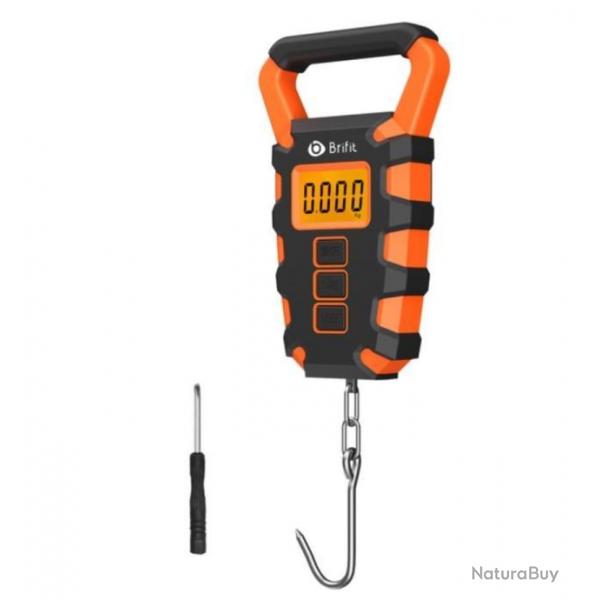 ENCHERE.....PESON de Pche Numrique Portable 50 Kg....coloris orange
