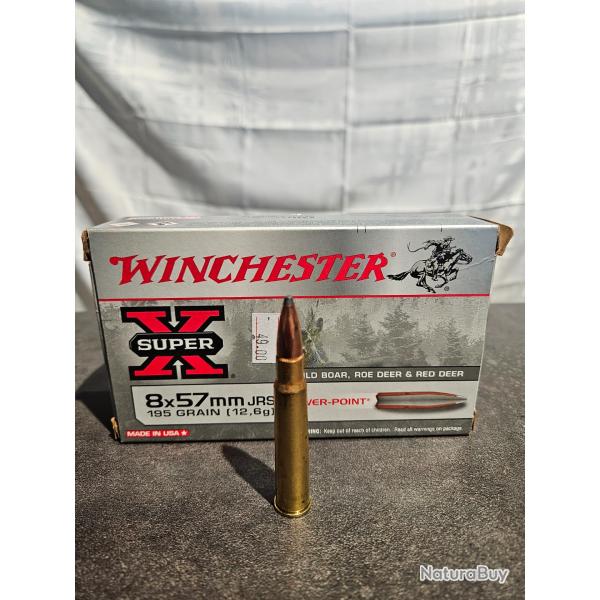 Munitions Winchester 7mm Rem. Magnum - PowerPoint 175 gr - Bote de 20