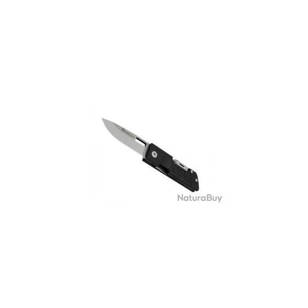 Couteau multifonctions Maserin D-DUT 3 pices, lame drop point acier 440C  cran intrieur +tui