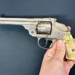 IVER JOHNSON TOP BREAK SAFETY AUTO HAMMERLESS 2nd modèle calibre 38sw