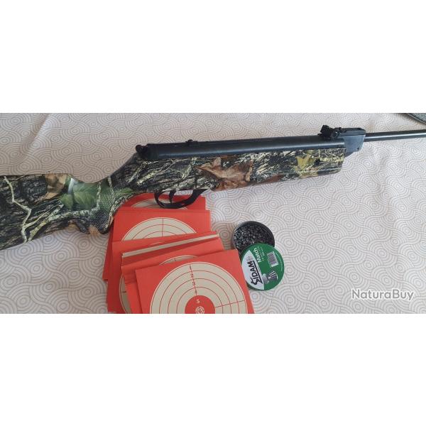 carabine air comprim camouflage excellent tat avec accessoires 20joules