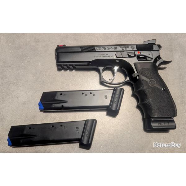CZ 75 SP-01 SHADOW Cal 9X19MM PARABELLUM