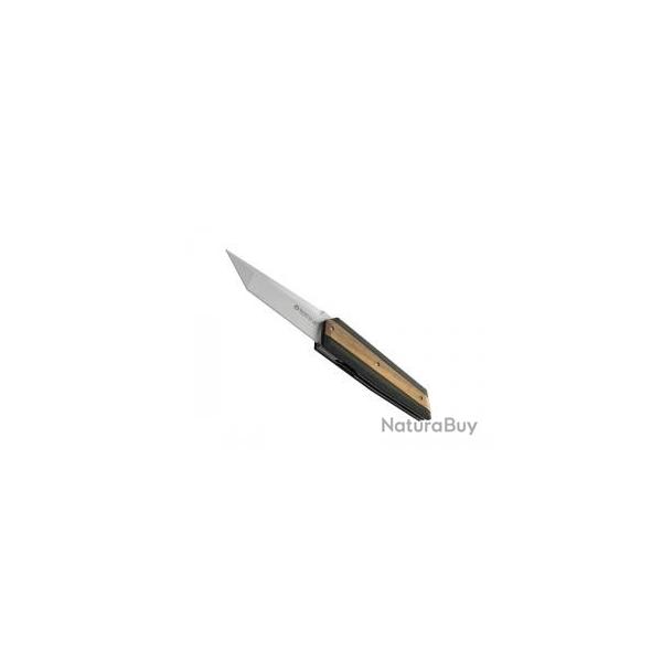 Couteau Maserin AM4 lame forme tanto acier M390 Bohler
