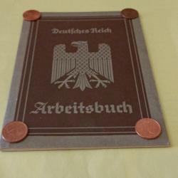 Livret de travail allemand WW2