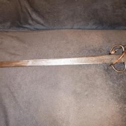 Rapière de Tolède, ancienne collection