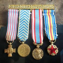 médaille barette reduction
