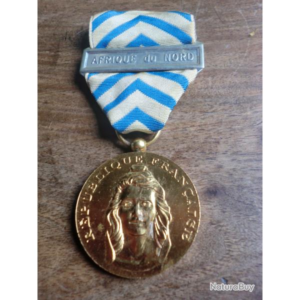 mdaille reconnaissance de la nation  afrique du nord
