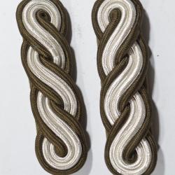 Paire patte d'épaules épaulettes Allemand WW2 RNB Post 1939/1945 NVA (20)