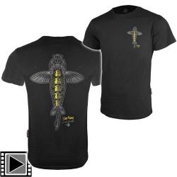 T-Shirt Vass Carp Rising Black XXL