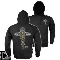 Sweat Vass Carp Rising Black XXL
