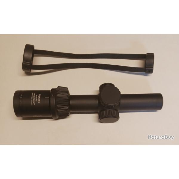Lunette Meopta Optika6 1-6x24 RD SFP (Rticule: 4C)