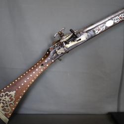 1837, prise de Constantine - Fusil à silex Algérien
