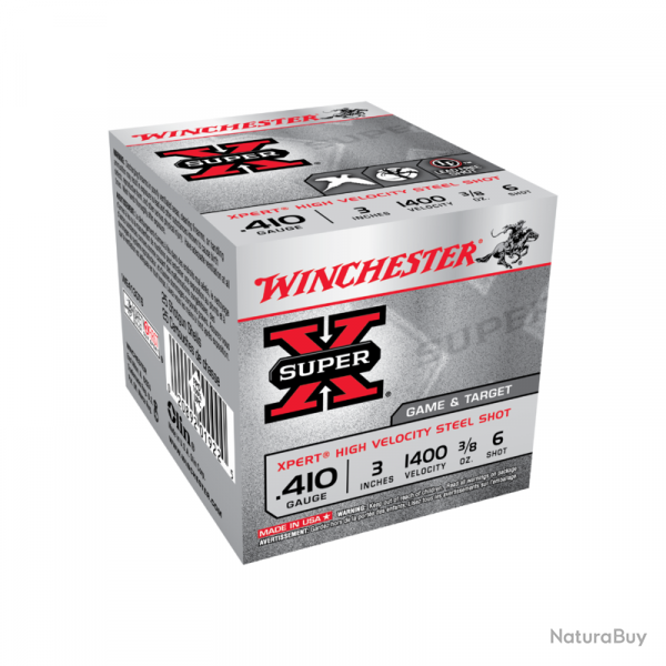 Cartouches Winchester Steel Xpert 11 g - Cal.410/76 par 25 - Par 1
