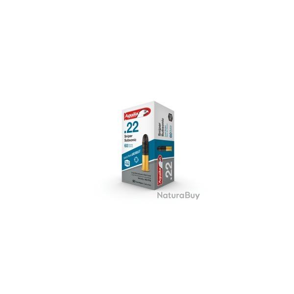 aguila LR SNIPER SUBSONIC 60 GR cal.22 Lr