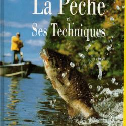 la peche et ses techniques , black-bass, brochet, perche, sandre, saumon, truite , cartonné