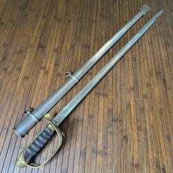 SABRE 1845 D'OFFICIER D'INFANTERIE ANGLAIS REINE VICTORIA