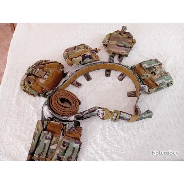 Ceinturon tactique camoufl neuf!