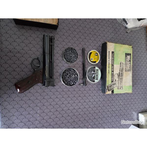 Pistolet  plomb webley