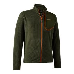 Polaire zippée Chamois - Forest Green DEERHUNTER