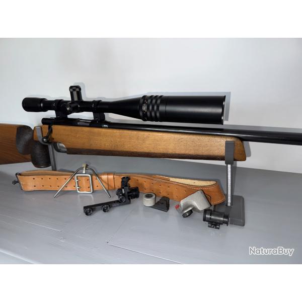 Carabine  ANSCHUTZ Match 54 Cal.22LR+ Lunette Weaver T36.