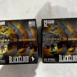 Lot de fédéral black cloud 12/76 36gr