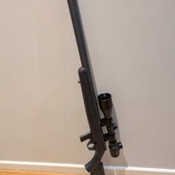 Carabine Mossberg 802 Plinkster Silence 22 LR + Lunette lensolux 3-12 42E + Fourreau