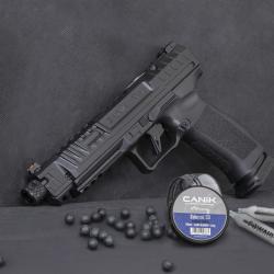 Pistolet Canik Rival Calibre 50 - 18 Joules + 50 Balles Canik + 5 Sparclettes CO2
