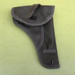 VENDU PAR LE-CUIRASSIER  N°1 SACOCHE EN TOILE DATEE DE 1982  POUR PISTOLET MAC 50
