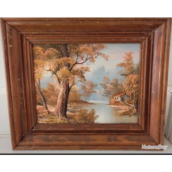 Tableau sur toile sign Cafieri
