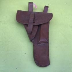 VENDU PAR LE-CUIRASSIER ETUI POUR PISTOLET MAC 50 REGLEMENTAIRE MODELE 48 LONG ALGÉRIE INDOCHINE