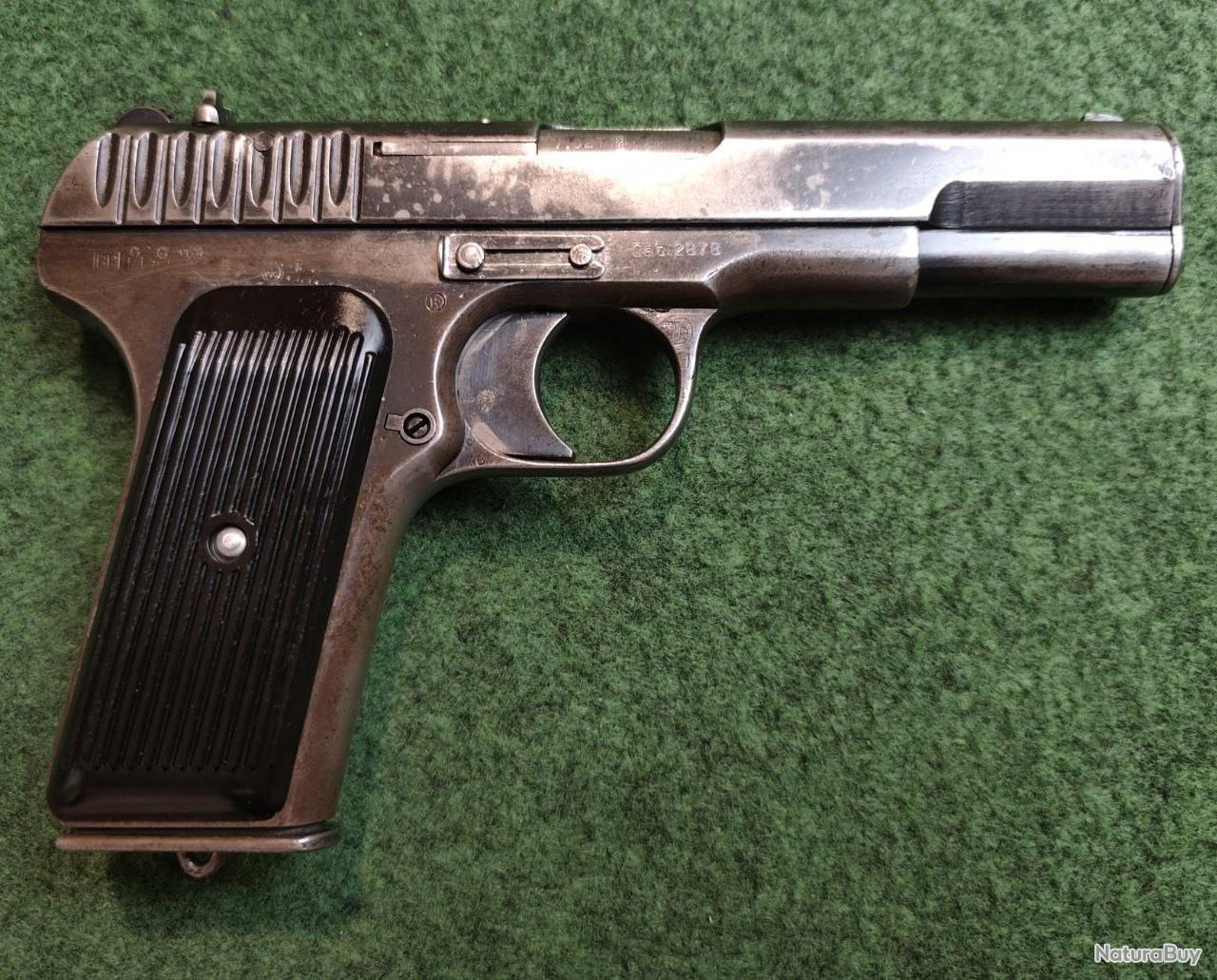 Affiche Grand Format Pistolet Tokarev TT33 - Style Soviétique URSS (36x24 Pouces, Made In USA)