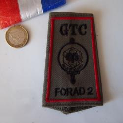 fourreau épaulette militaire FORAD (« force adverse ») Compagnie de transport général