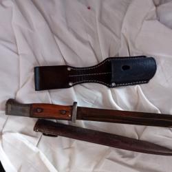 BAIONNETTE ALLEMANDE WW2 MAUSER 98K COMPLETE BE