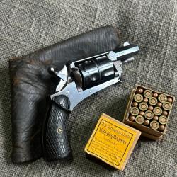 Revolver bulldog Louis Halleux - calibre 6mm velodog