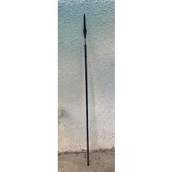ANCIENNE RARE LANCE / SARBACANE INDONESIENNE DU XIX°, COLLECTION ASIE , BORNEO, SUMATRA, javanais