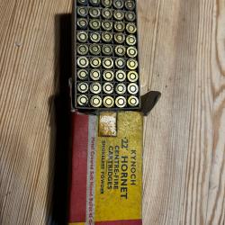 balles 22lr 45gr hornett KYNOCH