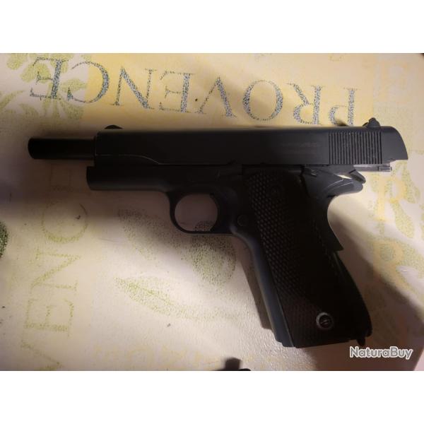 Airsoft colt 1911 rplique d'origine en mtal