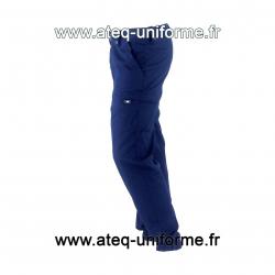 PANTALON UNI COTON ELASTHANE ATEQ 3C 72 cm