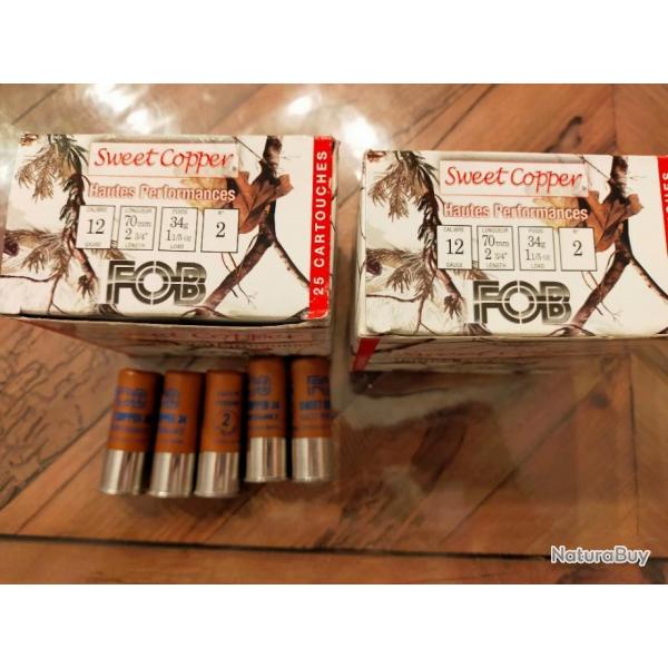 50 fob sweet copper 34gr HP num 2