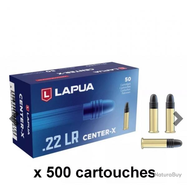 500 munitions de Lapua Center x