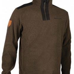 Pull col montant Classie kaki SOMLYS-L