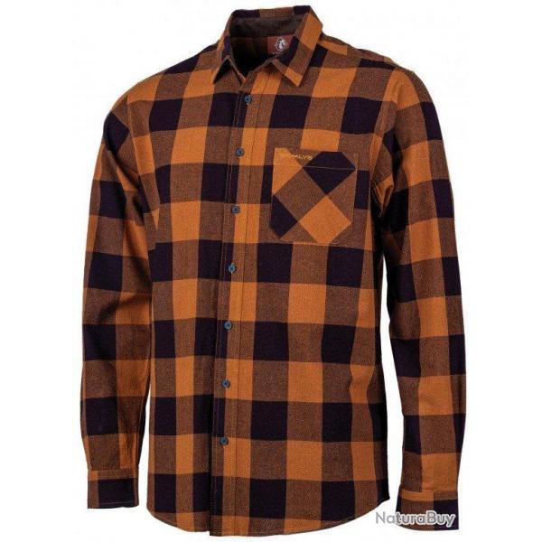 Chemise en coton jaune SOMLYS