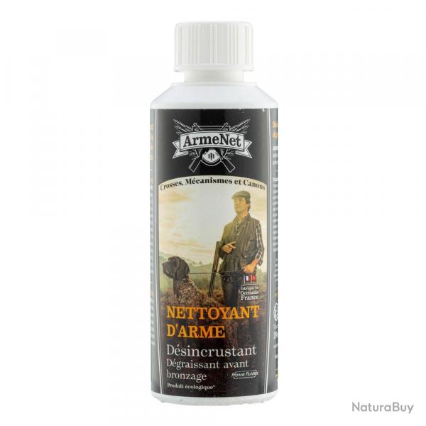 Nettoyant d'Arme Armenet - Flacon 250 ml - Puissant et Efficace - Entretien Optimal des Armes