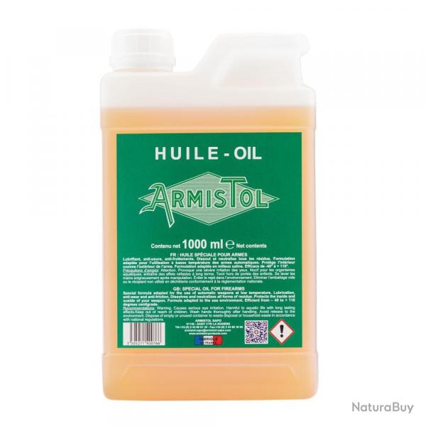 Bidon d'Huile Armistol - Protection et Entretien - Lubrification Efficace - Pour Armes et Matriel d