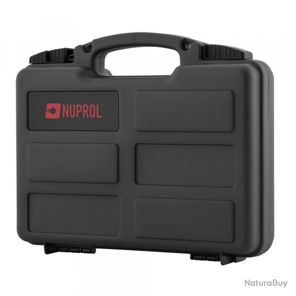 Mallette pour Arme de Poing Nuprol - Mousse Prdcoupe - Protection et Transport Scuris