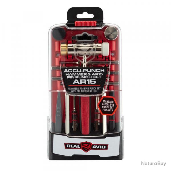 Set Massette d Armurier Real Avid - Outils Prcis - Durable et Ergonomique - Pour Entretien et Rpar