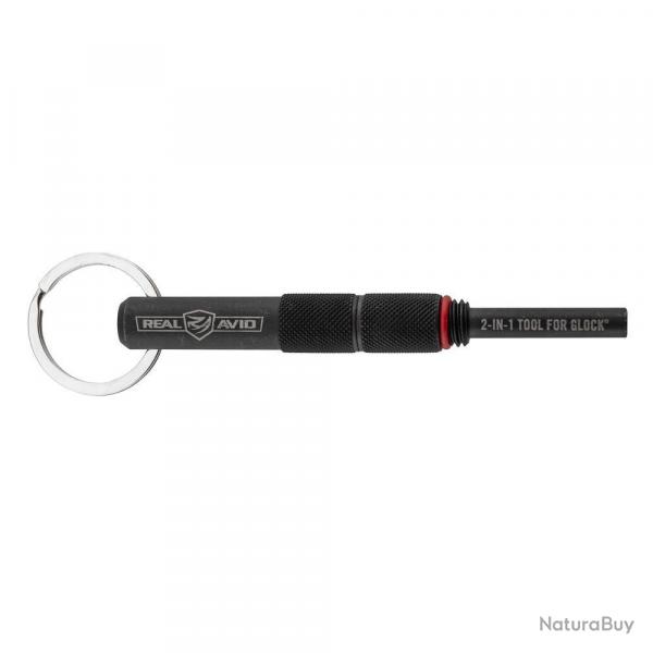 Outil 2 en 1 Real Avid Glock - Nettoyage et Dmontage Rapide - Entretien Prcis et Efficace